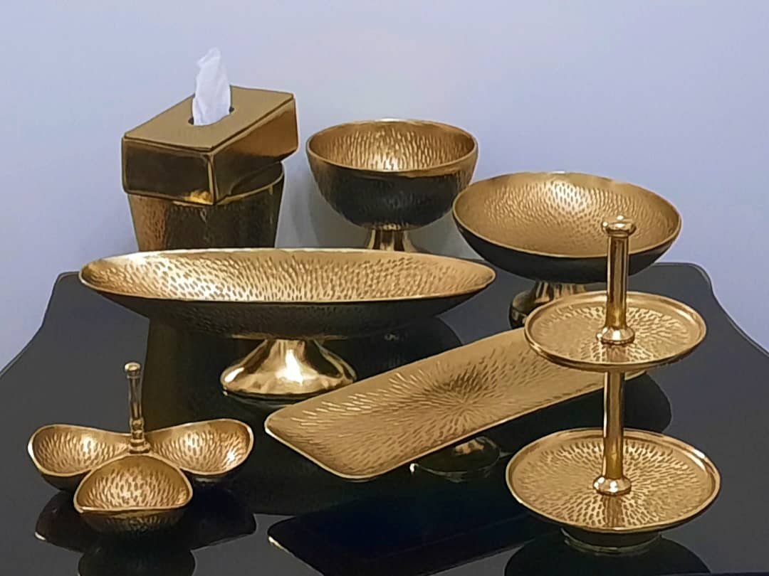 سرویس پذیرایی آلمینیوم طرح میخی